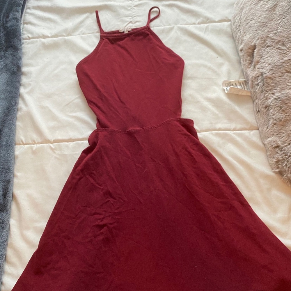 Garage XS maroon dress
